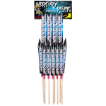 Mercury Rising rocket pack of 11 multicolour rockets